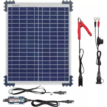 Tecmate OptiMate™ 20 W Solar DUO Charger/Maintainer - Solar DUO - 20 W