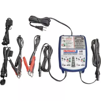 Tecmate OptiMate™ 3 Multi-Battery Charger and Maintainer - 2 Bank