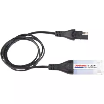 Tecmate OptiMate™ Charge System Tester with Emergency Flashlight - SAE/2 Pin Connector - LED