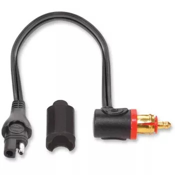 Tecmate OptiMate™ Charger Cable Adapter - 90° DIN to SAE