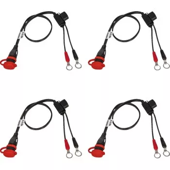 Tecmate OptiMate™ Eyelet SAE Battery Connection Leads - 5/16" - 4 Pack