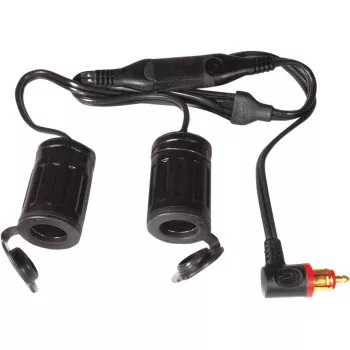 Tecmate OptiMate™ Y-Splitter - DIN to Dual Socket Adapter