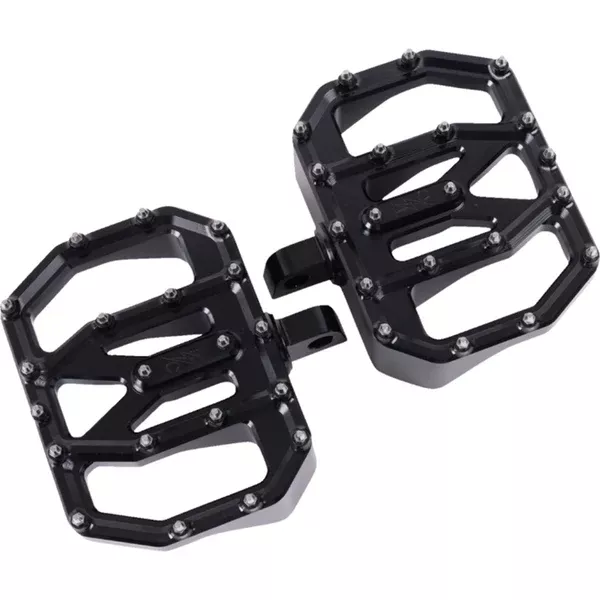 Thrashin Supply Dyna/FXR/Sportster/Touring/2017 & Earlier Softail Aggressor Mini Floorboards Harley-Davidson Cruiser Footpegs