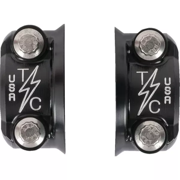 Thrashin Supply Speedway Clutch / Brake Perch Clamp Twice Cut Harley-Davidson Cruiser Motorcycle Accessories