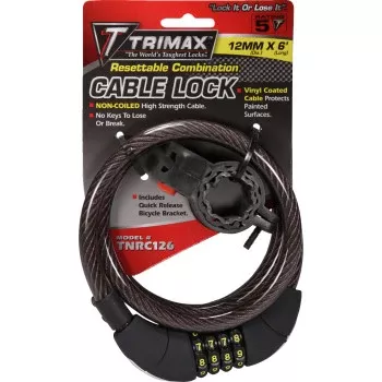 Trimax Combo and Cable Locks - 72"