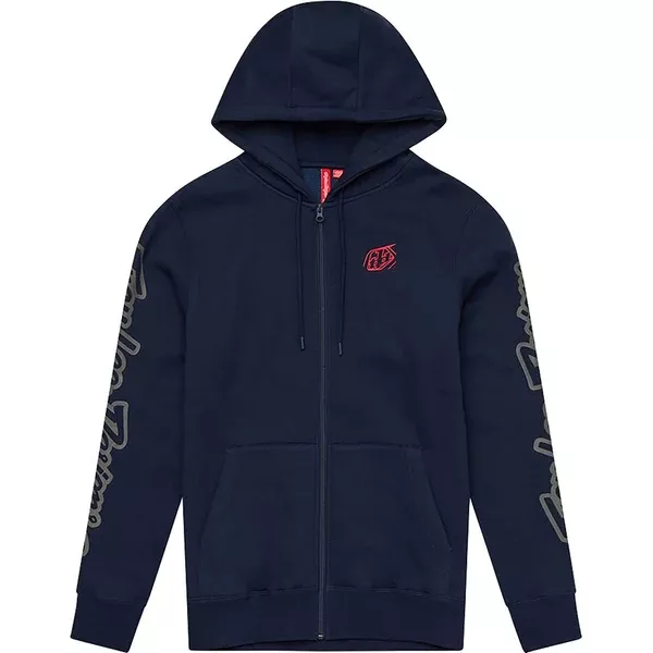 Troy Lee Designs Branded Men's Hoody Zip Sweatshirts