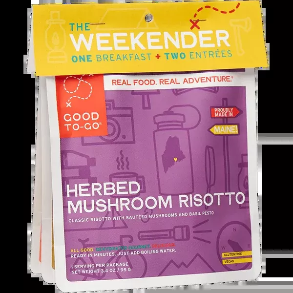 Weekender Vegan Variety Pack - Risotto/Oatmeal/Marinara