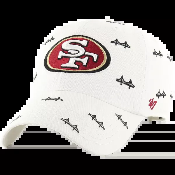 Women's 49ers Confetti 47 Clean Up