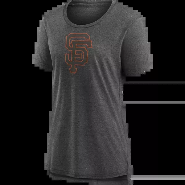 Women's Giants Triblend Logo Short Sleeve