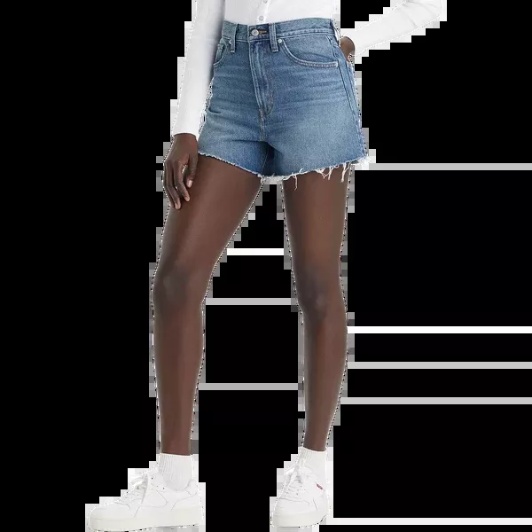 Women's High-Waisted Mom Short