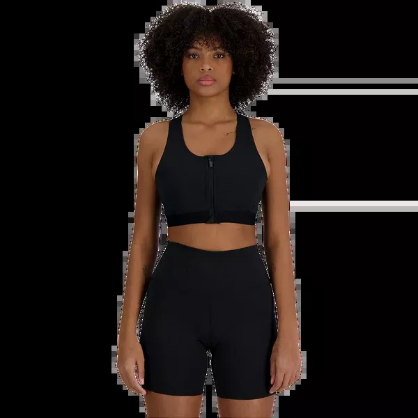 Women's NB Sleek Pocket Zip Front Bra