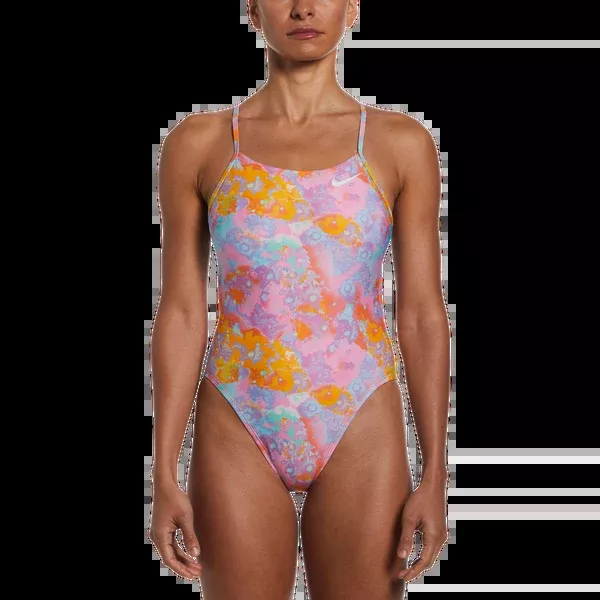 Women's Printed Cut Out One Piece