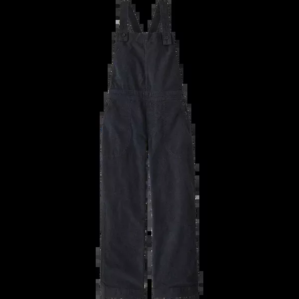 Women's Stand Up Cropped Corduroy Overalls