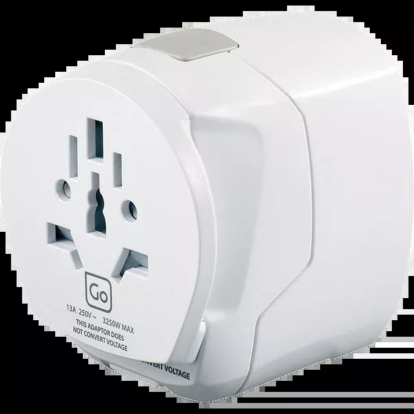 Worldwide Grounded Adaptor USB