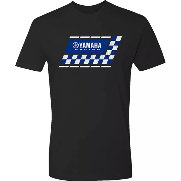Yamaha Racing Check Men's Short-Sleeve Shirts