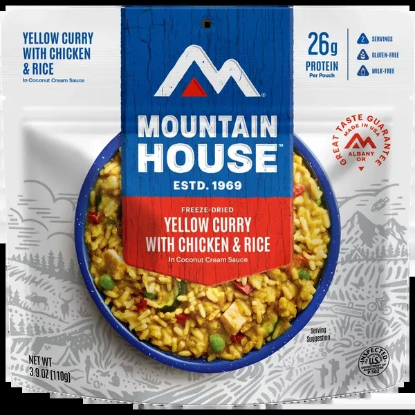 Yellow Curry with Chicken & Rice (2 Servings)