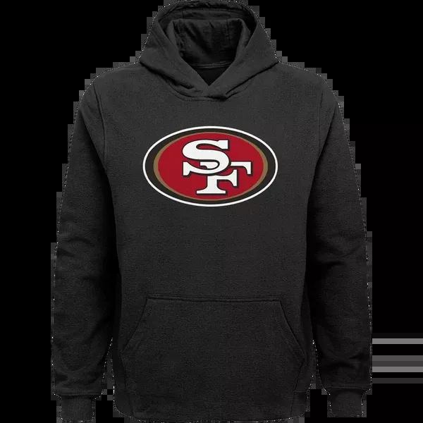 Youth 49ers Primary Logo Hoodie