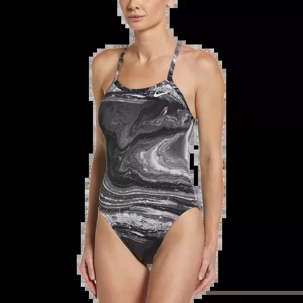 Youth Crystal Wave Racerback One Piece
