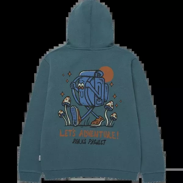 Youth Let's Adventure Full Zip Hoodie