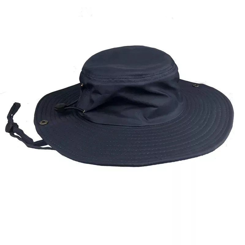 Youth Navy Bucket Hat with 100% UV protection