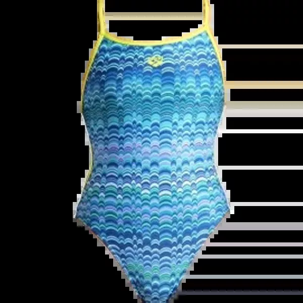 Youth Ondulation Lace Back One Piece